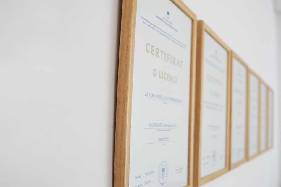 Licence za varovanje